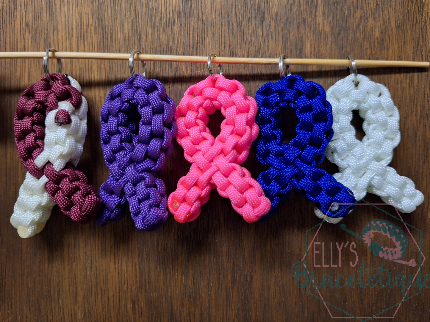 Ribbon keychain