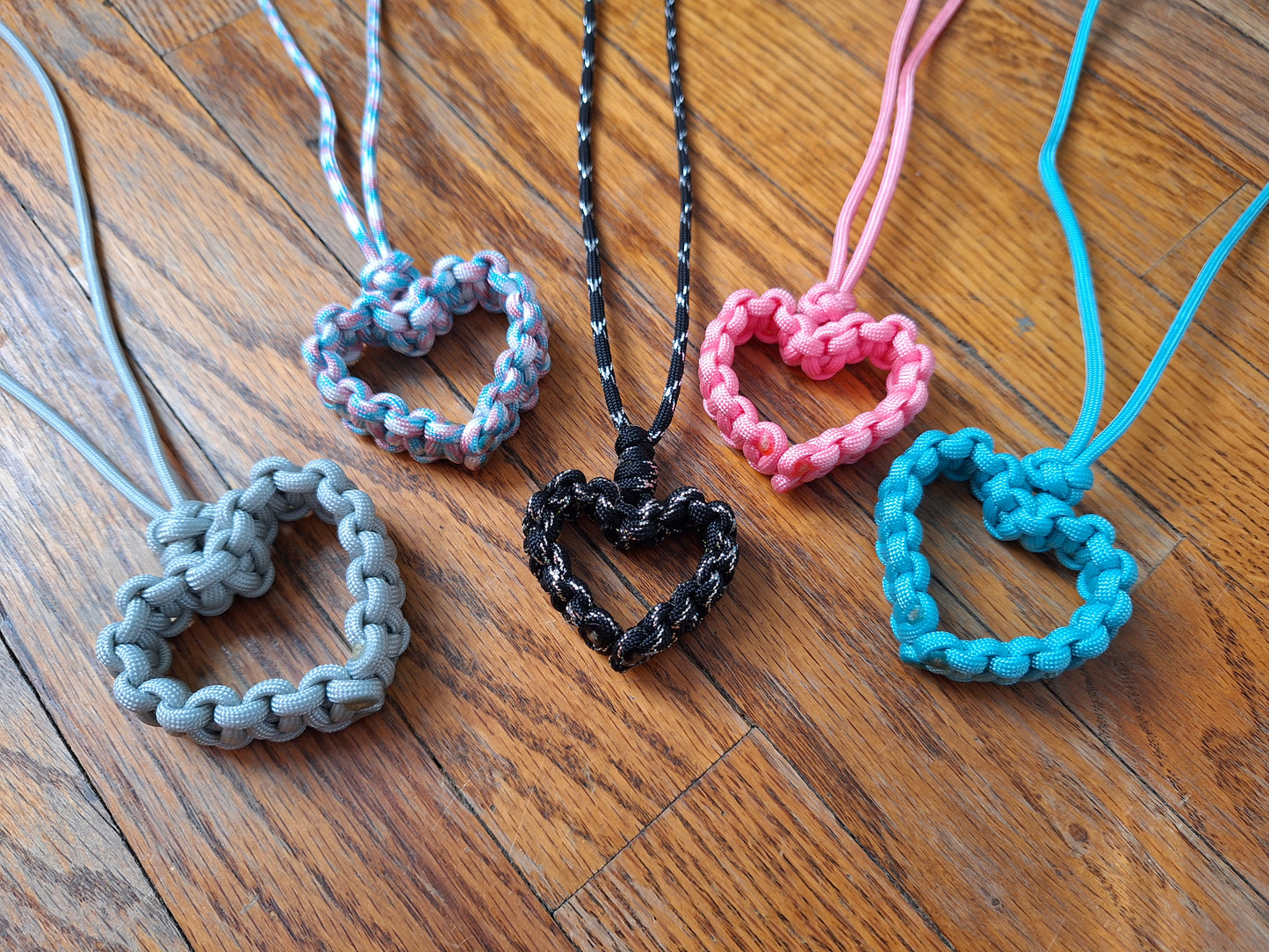 Heart necklaces