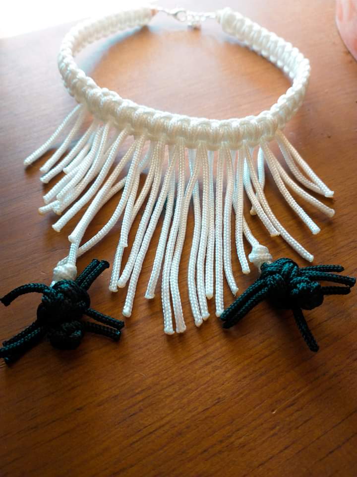 Halloween inspired waterfall chokers