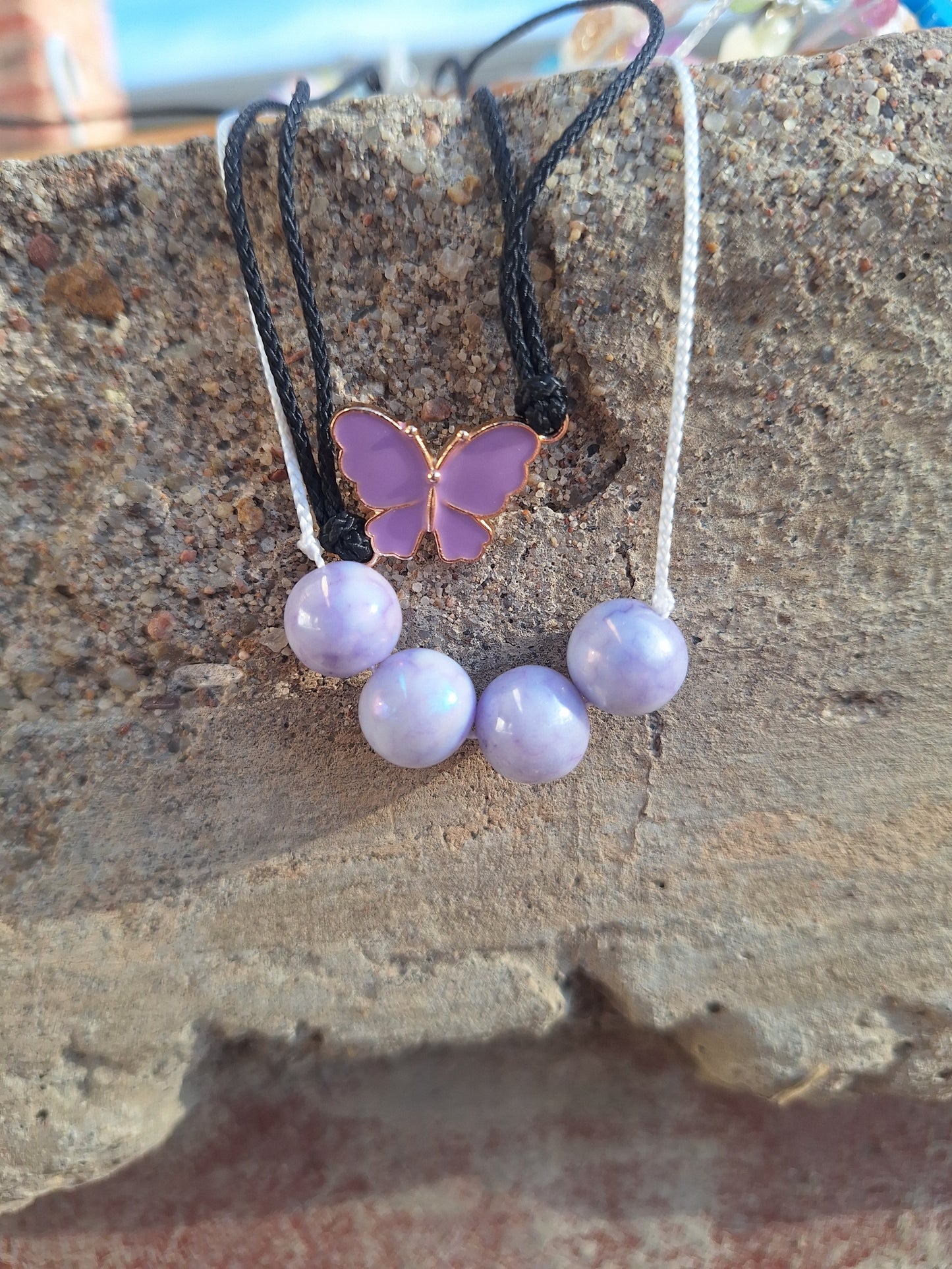 Butterfly choker or bracelet