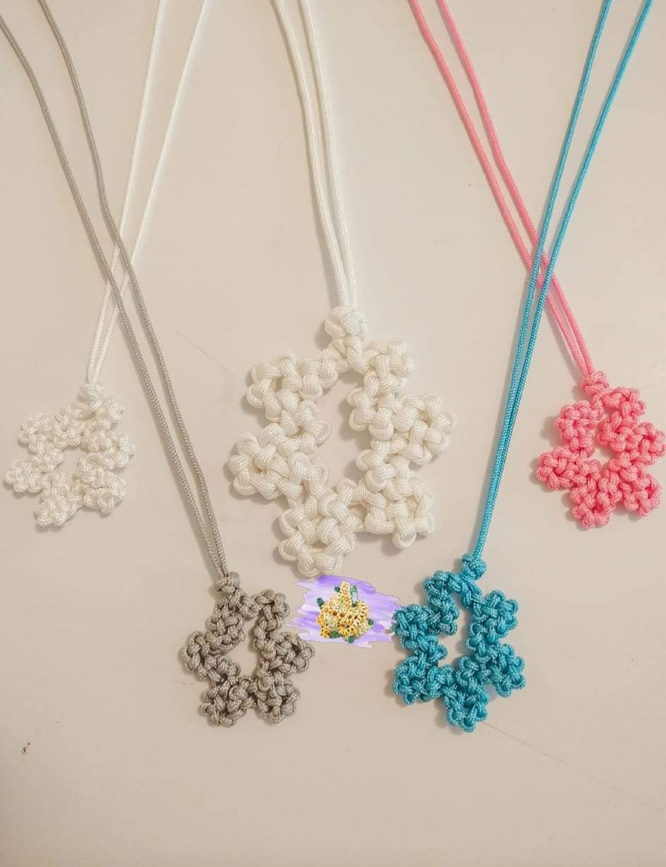Snowflake necklace/ornament