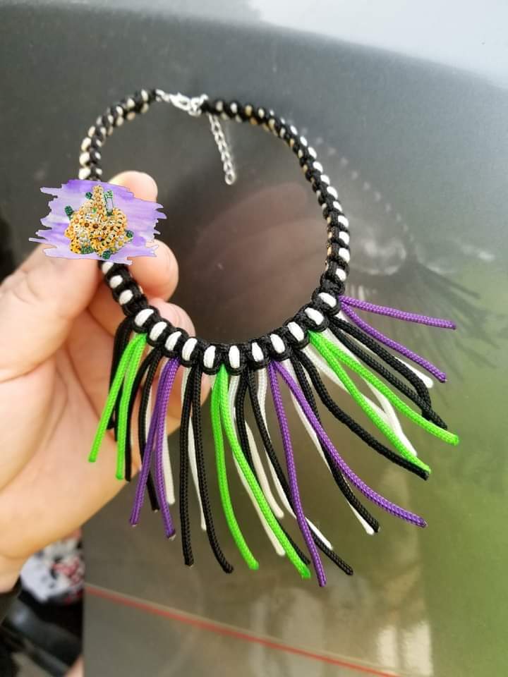 Halloween inspired waterfall chokers