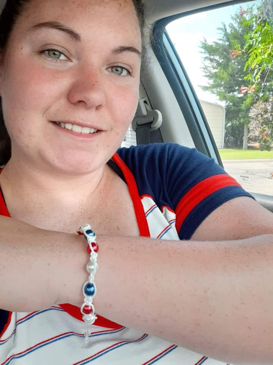 Fourth of July bracelets