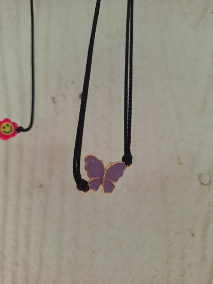 Butterfly choker or bracelet