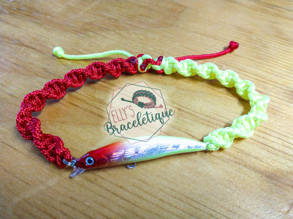 Spiral lure anklet