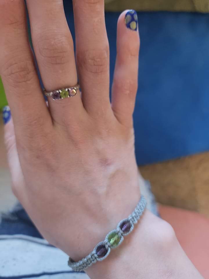 Birthstone(s) bracelet/anklet