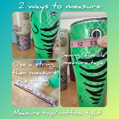 Paracord tumbler handle