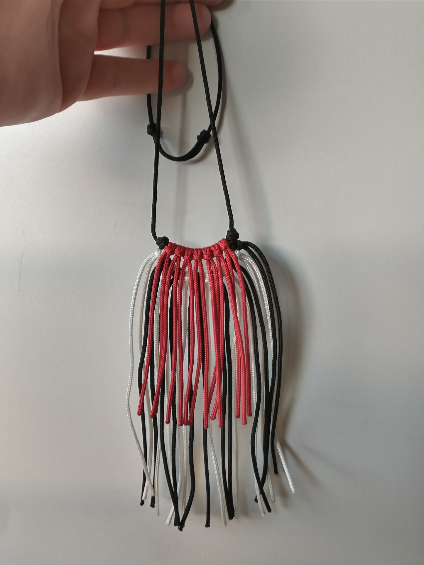 Boho fringe necklace