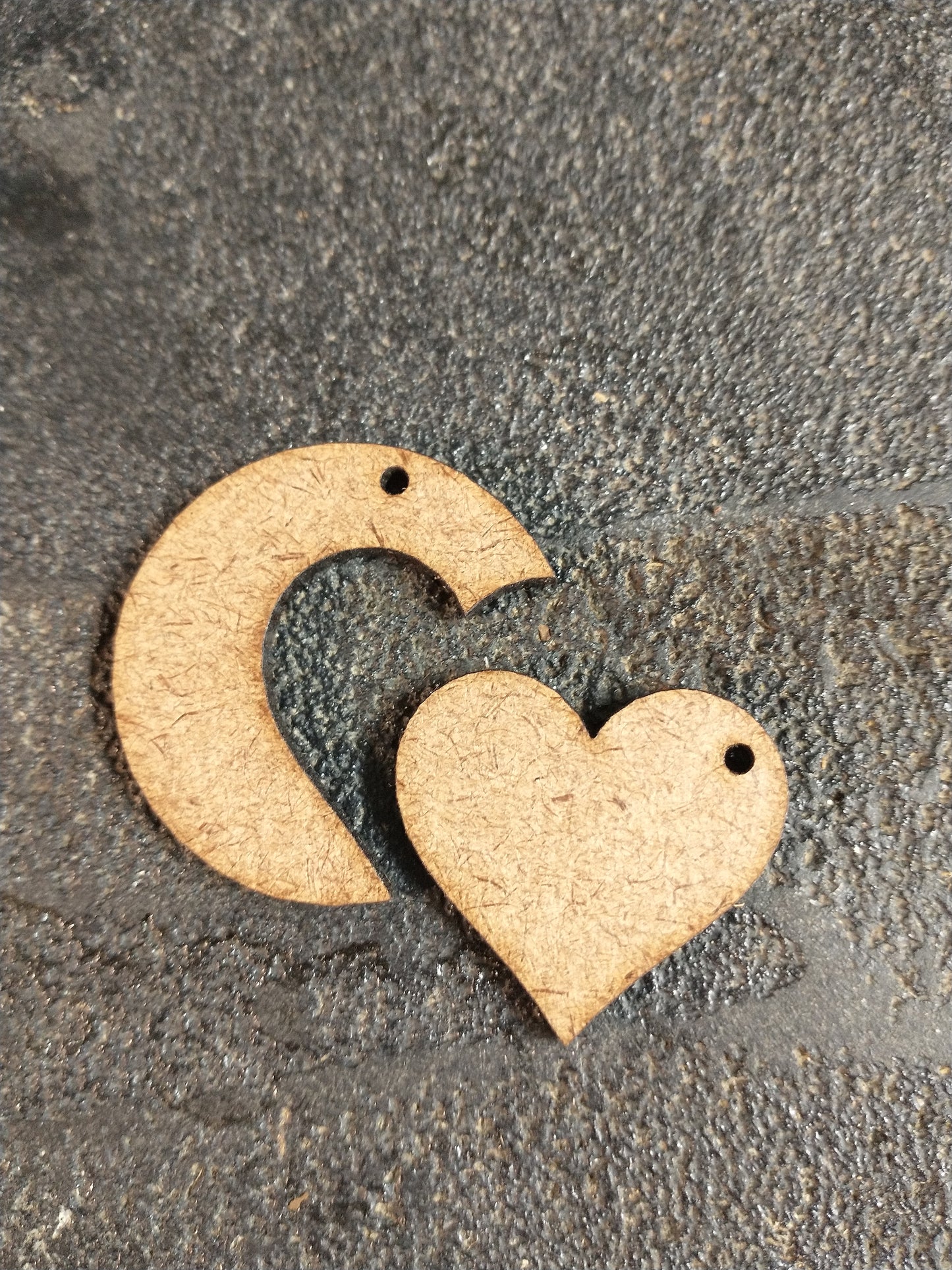 Wooden charms