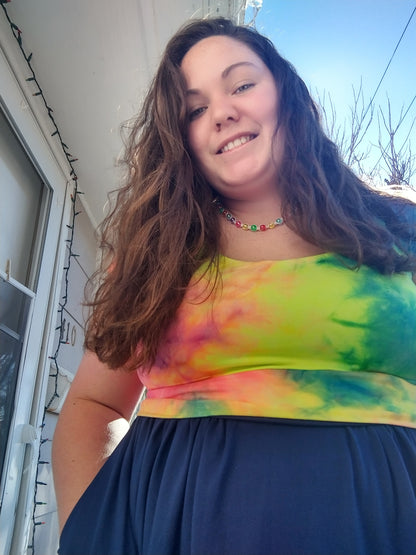 Tie dye Choker