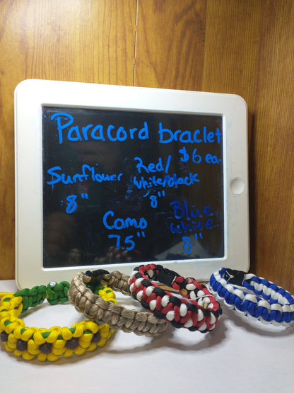 RTS paracord bracelets