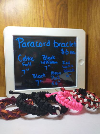 RTS paracord bracelets