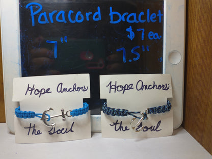 RTS paracord bracelets
